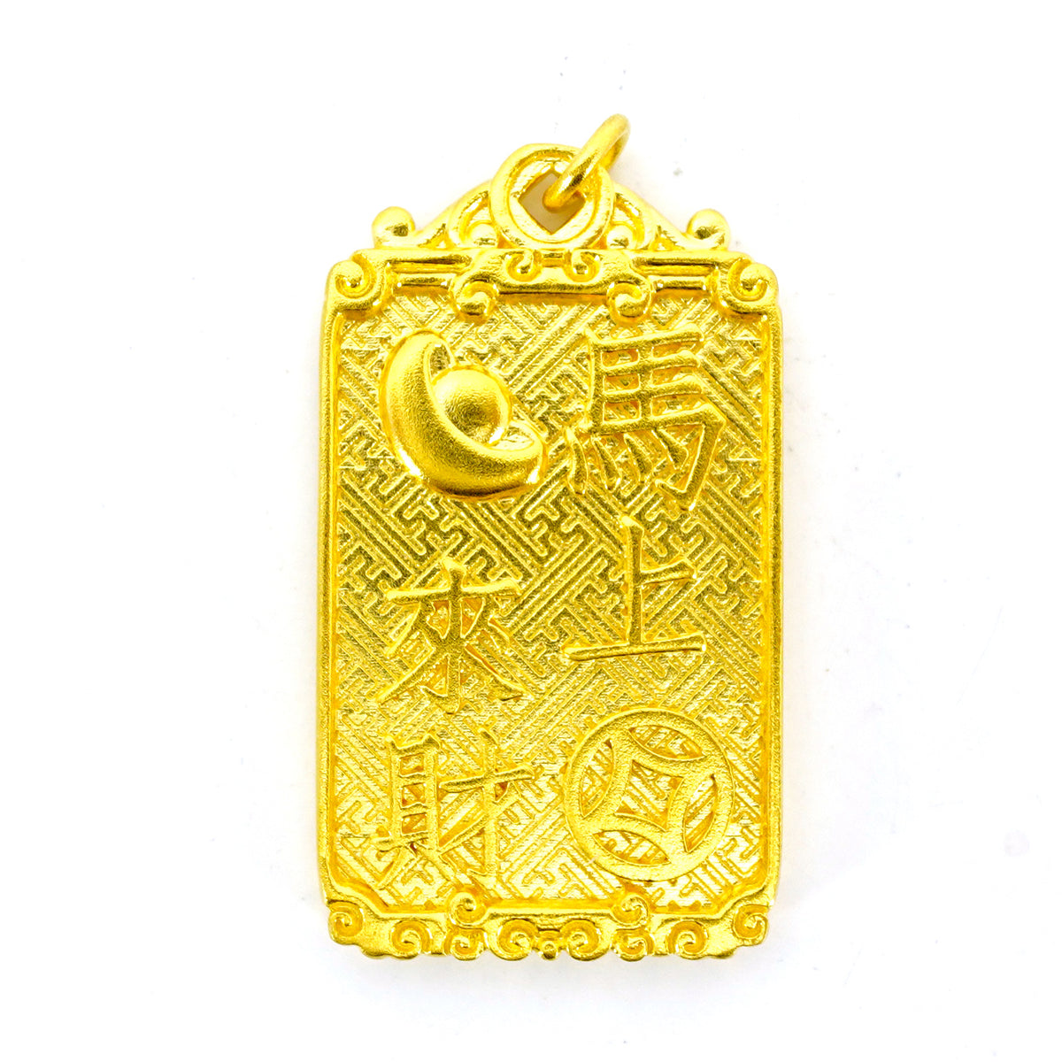 24K Gold Pendan Horse 马上来财– Lao Feng Xiang Jewelry