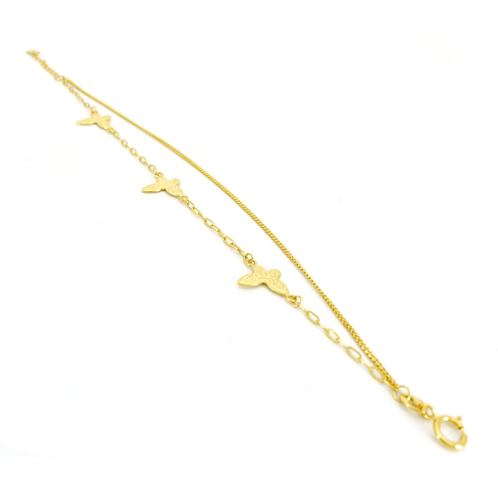 18K GOLD BRACELETS – Lao Feng Xiang Jewelry