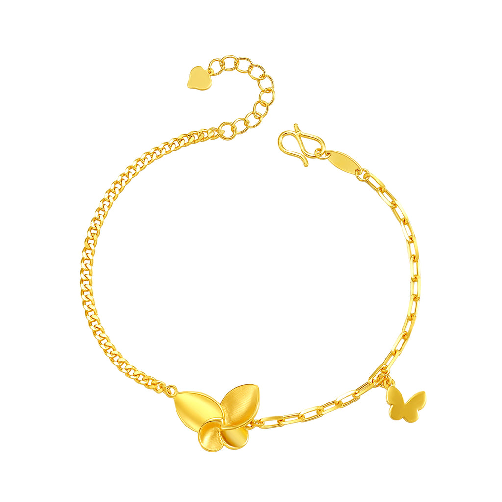 GOLD BRACELETS & BANGLES – Lao Feng Xiang Jewelry