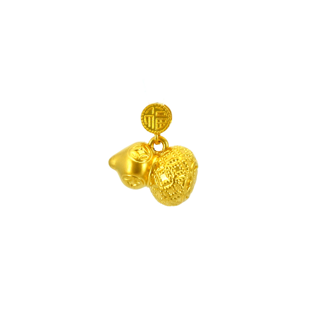 24K Gold Filled Charms for Necklace Bracelet Earring Supply Gold Mahjong  Tile Charm Chinese Character Wealth Rich Amulet Charm E-010 E-011 E-012