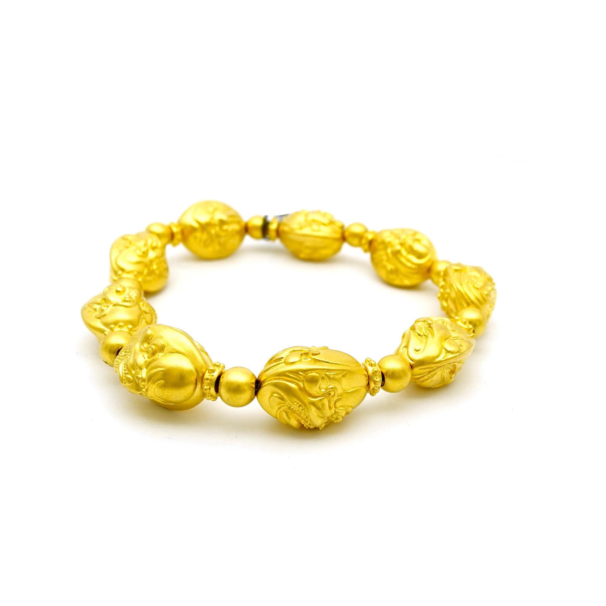 にゃおん　LAAINA BANGLE18K GOLD BRACELETS & BANGLES – Lao Feng Xiang Jewelry