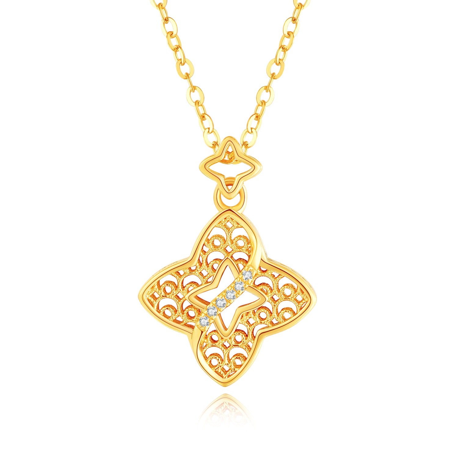 gold – Page 9 – Lao Feng Xiang Jewelry