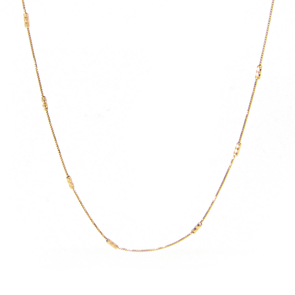 18K GOLD NECKLACES – Lao Feng Xiang Jewelry