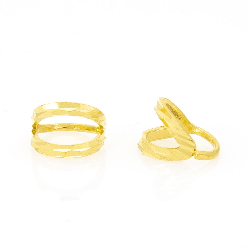 24K Gold Earrings